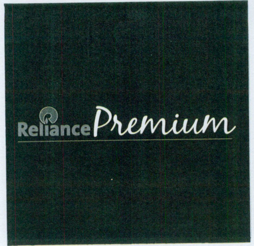 Reliance Premium (label) Device mark 1580583 Trademark