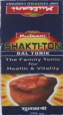 Shakti-ton Bal Tonik With Label Device mark 1769628 Trademark