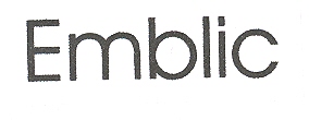 Emblic Device mark 1737748 Trademark