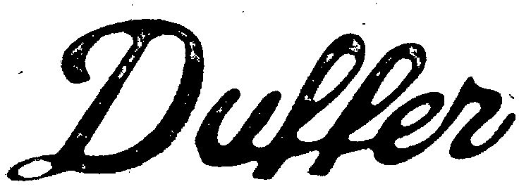 Duffer Device mark 1542391 Trademark