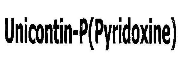 Unicontin-p (pyridoxine) Device mark 2372803 Trademark