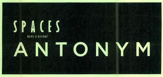 Spaces Home & Beyond Antonym Device mark 2839422 Trademark