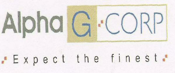 Alpha G Corp With Device Device mark 1607439 Trademark