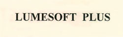 Lumesoft Plus Device mark 2501664 Trademark