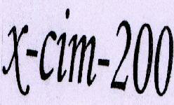 X- Cim - 200 Device mark 1595153 Trademark