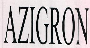 Azigron Device mark 2368946 Trademark