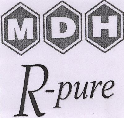 Mdh R - Pure (label) Device mark 1581100 Trademark