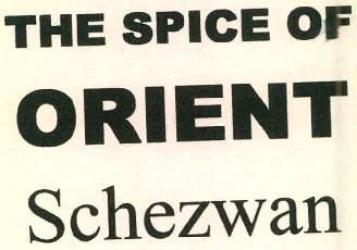 The Spice Of Orient Schezwan Device mark 2527914 Trademark