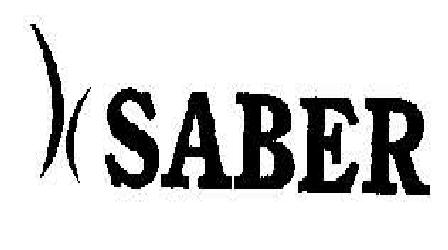 Saber. Device mark 1872871 Trademark