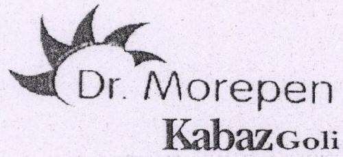 Dr. Morepen Kabaz Goli With Device Device mark 1597682 Trademark