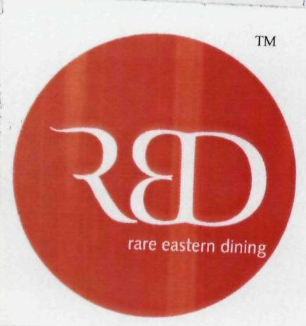 Red Rare Eastern Dining Device mark 1953175 Trademark