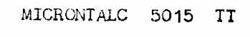 Microntalc 5015 Tt Device mark 707217 Trademark