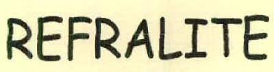 Refralite Device mark 2588523 Trademark