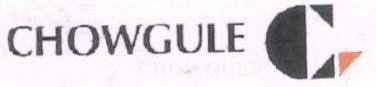 Chowgule (device) Device mark 1671791 Trademark