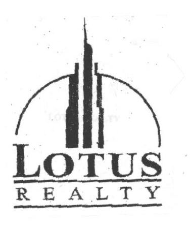 Lotus Realty (device) Device mark 1661626 Trademark