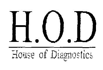 H.o.d House Of Diagnostics (device) Device mark 2297849 Trademark