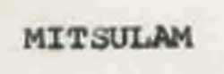 Mitsulam Device mark 901124 Trademark