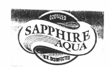 Sapphire Aqua (label) Device mark 1446222 Trademark