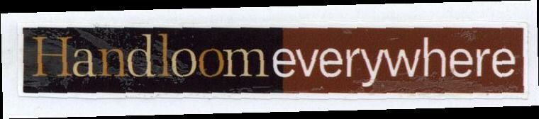 Handloomeverywhere With Label Device mark 1688129 Trademark