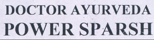 Doctor Ayurveda Power Sparsh Device mark 2183840 Trademark