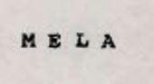 Mela Device mark 890112 Trademark