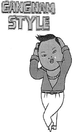 Gangnam Style (label) Device mark 2476828 Trademark