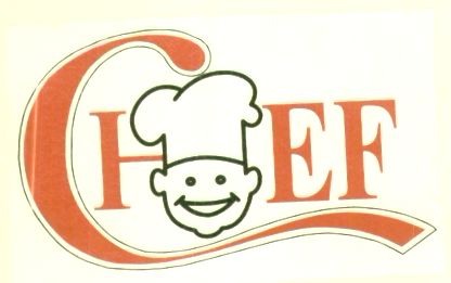 Chef, De. Of Hulf Bust Chef (label) Device mark 1479720 Trademark