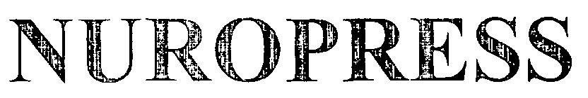 Nuropress (device) Device mark 2287410 Trademark