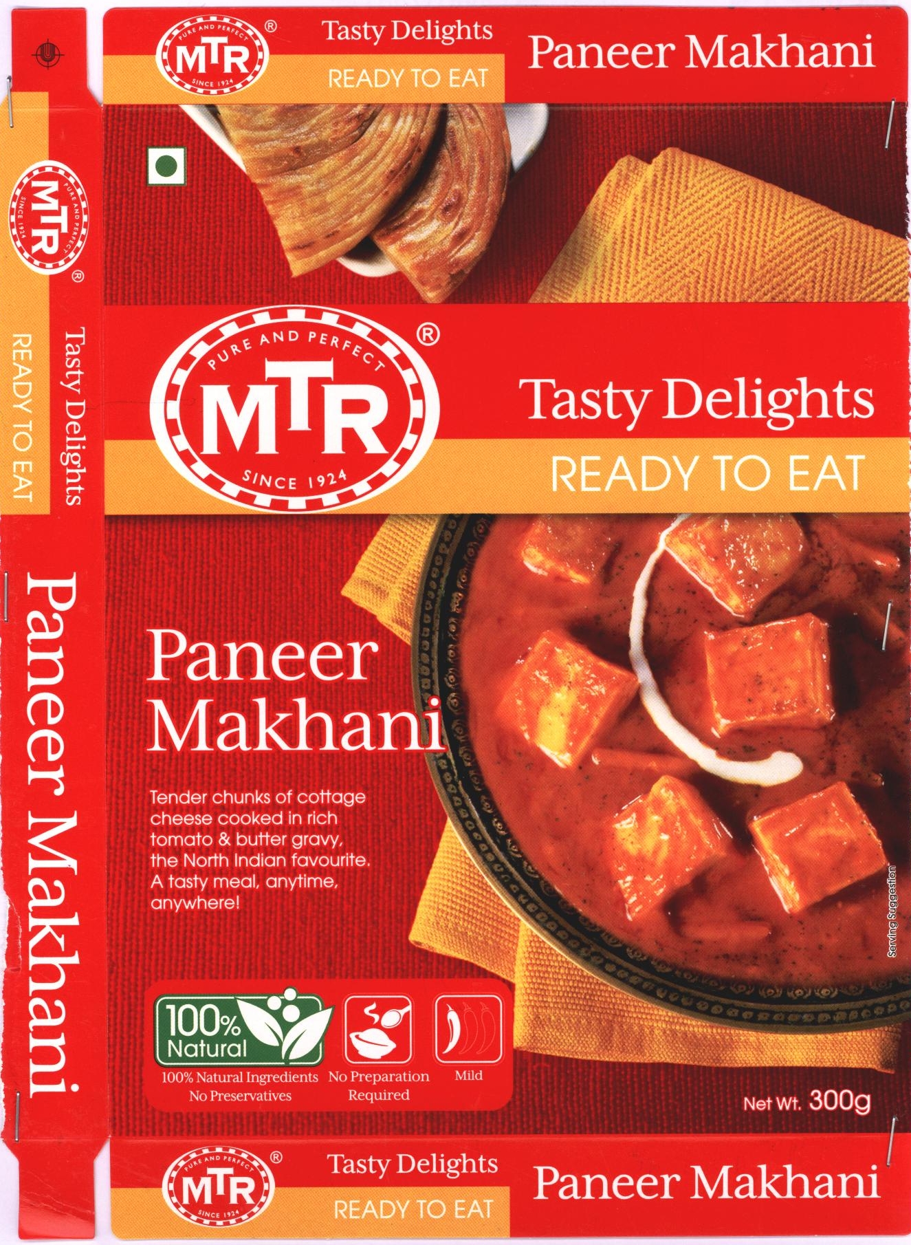Mtr Paneer Makhani Device mark 2391494 Trademark
