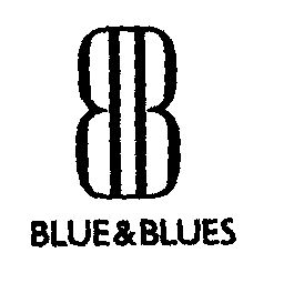 B B (reverse) Blue & Blues (device) Device mark 1398450 Trademark