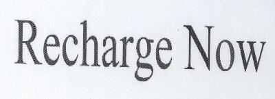 Recharge Now Device mark 1758308 Trademark