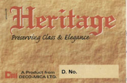 Heritage Device mark 890430 Trademark