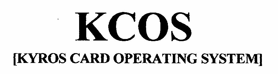 Kcos ( Kyros Card Operating System) Device mark 1428410 Trademark