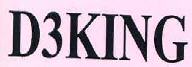 D3king Device mark 2770726 Trademark