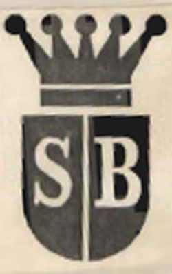 S B (logo) Device mark 715447 Trademark