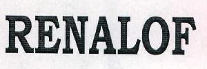 Renalof Device mark 2486193 Trademark