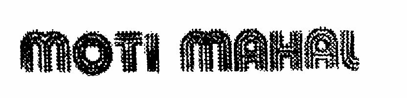 Moti Mahal Device mark 661707 Trademark