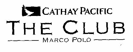 Cathay Pacific The Club Marco Polo Device mark 825887 Trademark