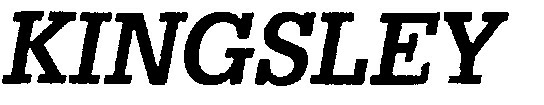 Kingsley Device mark 857056 Trademark