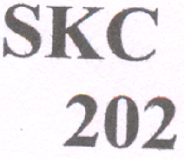 Skc 202 (label) Device mark 2175097 Trademark