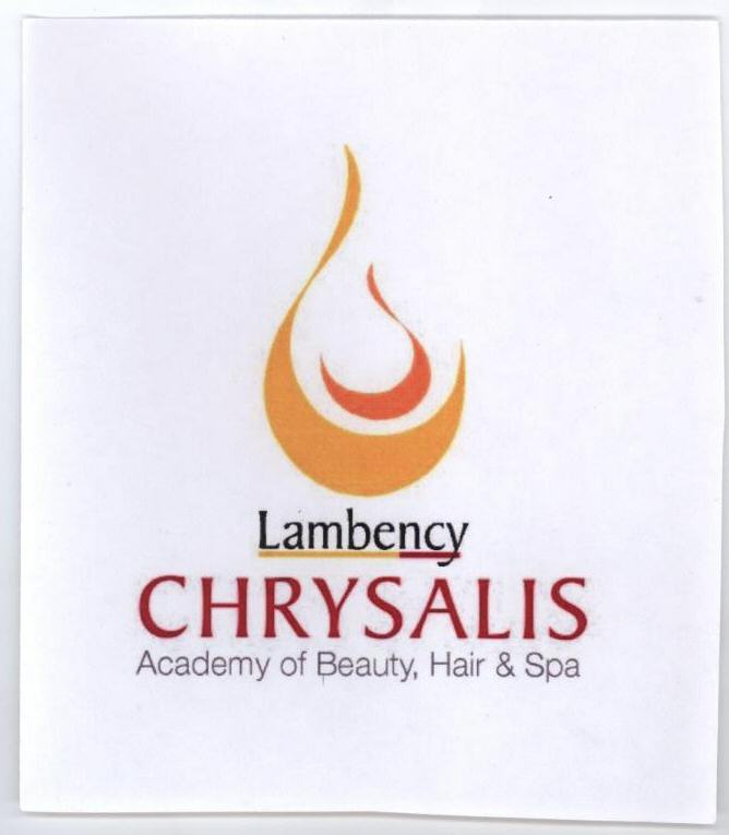 Lambency, Chrysalis( With Label) Device mark 1622398 Trademark