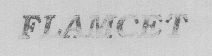 Flamcet (letter Written In Heavy Character) Device mark 1471048 Trademark