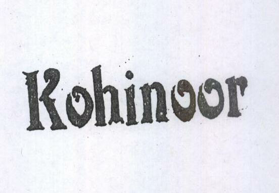Kohinoor With Device Device mark 1413010 Trademark
