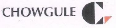Chowgule (device) Device mark 1671778 Trademark