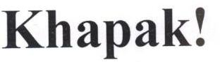 Khapak! Device mark 1593134 Trademark