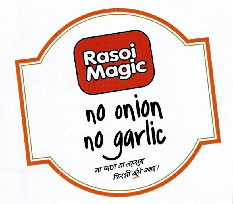 Rasoi Magic No Onion No Garlic Device mark 1817165 Trademark