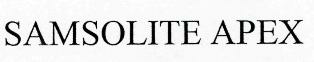 Samsolite Apex Device mark 2496859 Trademark