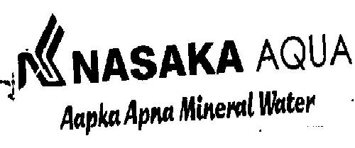Nasaka Aqua Aapka Apna Mineral Water Device mark 1977982 Trademark