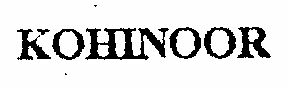 Kohinoor Device mark 1065136 Trademark