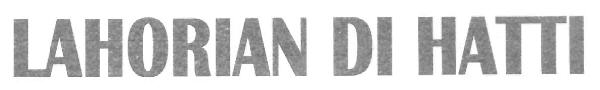 Lahorian Di Hatti (device) Device mark 2815099 Trademark
